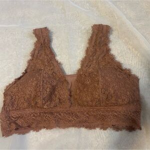 Aerie Longline Lace Bralette XL
